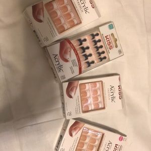 Kiss Acrylic French Nails